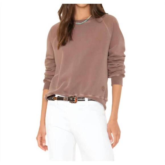 XIRENA Tops - NEW XIRENA pierre long sleeve sweatshirt in pecan